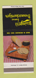 Matchbook Cover - Usinger's Braunschweiger Milwaukee WI 30 Strike