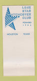 Matchbook Cover - Texas Sesquicentennial 100th 1986 30 Strike
