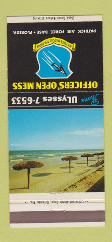 Matchbook Cover - Air Force Missile Test Center Patrick AFB FL 30 Strike