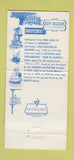Matchbook Cover - Hotel Provincial New Orleans LA French 30 Strike