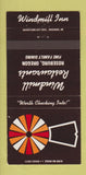 Matchbook Cover - Windmill Inn Roseburg OR restaurant 30 Strike