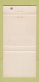 Matchbook Cover - Pacifica San Franncisco CA motel 30 Strike