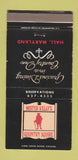 Matchbook Cover - Mister Kelly's Country Squire Hall MD 30 Strike