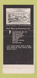 Matchbook Cover - Chesapeake Restaurant Baltimore MD 30 Strike