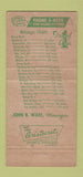 Matchbook Cover - Savannah Motor Lodge GA 30 Strike