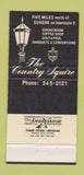 Matchbook Cover - Branding Iron Broiler Eugene OR WEAR 30 Strike