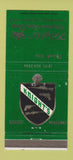 Matchbook Cover - Knight's Custom Gun Shop Connersville IN 30 Strike