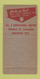 Matchbook Cover - Canada Army Recruiting WEAR 30 Strike