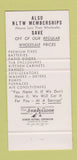 Matchbook Cover - Nayco Distributors Muncie IN 30 Strike