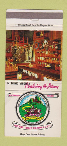 Matchbook Cover - Lazy Susan Inn Woodbridge VA WEAR 30 Strike