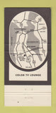 Matchbook Cover - Rancho Dolores Motel San Mateo CA WORN 30 Strike