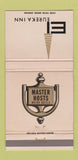 Matchbook Cover - Eureka Inn CA WEAR 30 Strike