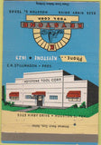 Matchbook Cover - Keystone Tool Corp Houston TX 40 Strike