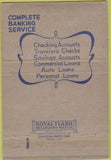 Matchbook Cover - Clinton County National Bank Wilmington OH 40 Strike