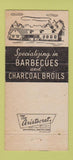 Matchbook Cover - Sunderman's Colonial House Restaurant Nogales AZ 30 Strike