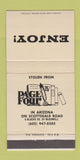Matchbook Cover - Page Four Scottsdale AZ 30 Strike