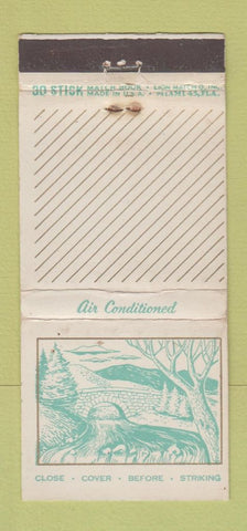 Matchbook Cover - The Brook Restaurnt Miami Beach FL 30 Stick