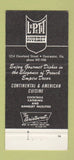 Matchbook Cover - LePetit Gourmet Clearwater FL 30 Strike