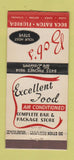Matchbook Cover - Bob's Restaurant Boca Raton FL 30 Stick