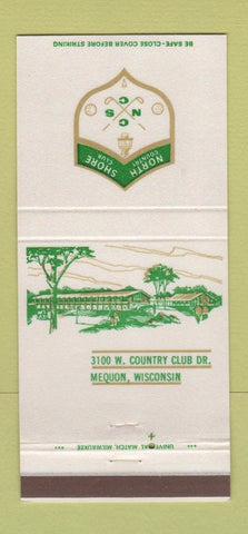 Matchbook Cover - North Shore Country Club Mequon WI 30 Strike