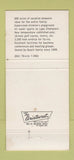 Matchbook Cover - Basin Harbor Club Vergennes VT Middlebury 30 Strike