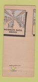 Matchbook Cover - Hotel Normandie San Juan Puerto Rico MISCUT 30 Stick
