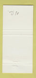 Matchbook Cover - Pine Lake Country Club NC 30 Strike