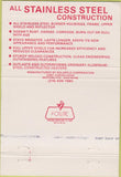 Matchbook Cover - Solarflo heating BLANK 40 Strike