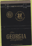 Matchbook Cover - State of Georgia tourism GA industry 40 Strike