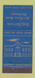 Matchbook Cover - Benjamin Harrison Air Force Base Exchange 30 Stick