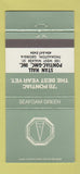 Matchbook Cover - 1978 Pontiac GMC Thomaston GA Seafoam Green 30 Strike