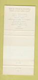 Matchbook Cover - Mazzei Pontiac Cadillac Antioch CA Ascot Silver 30 Strike