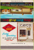 Matchbook Cover - Cavco Custom Homes Federick MD 40 Strike