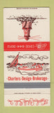 Matchbook Cover - Lighthouse Yacht Sales Birmingham MI 30 Strike
