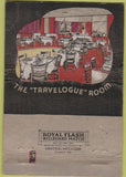 Matchbook Cover - Travelogue Room New Haven CT? WORN 40 Strike