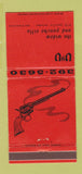 Matchbook Cover - Widow and Pacho Villa San Francisco CA 30 Strike