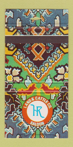 Matchbook Cover - Land and Cattle Saloon Carpinteria CA WEAR 30 Strike