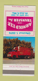 Matchbook Cover - Arnold Express Trucking St Louis MO 30 Strike