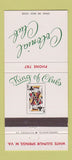 Matchbook Cover - Colonial Club White Sulphur Springs WV 30 Strike