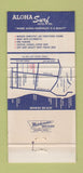 Matchbook Cover - Aloha Surf Hotel Waikiki Hawaii 30 Strike