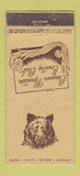 Matchbook Cover - Cheyenne Mountain Country Club 30 Stick