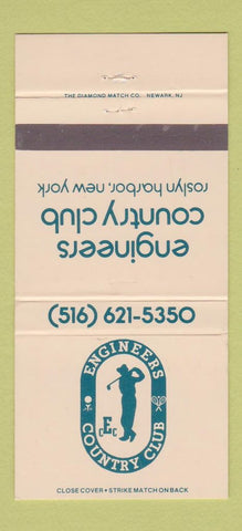 Matchbook Cover - Engineers Country Club Roslyn Harbor NY 30 Strike