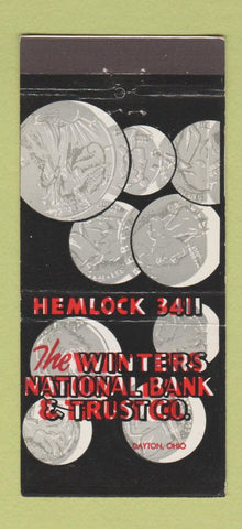 Matchbook Cover - Winters National Bank Trust Dayton OH 30 Stick