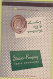 Matchbook Cover - Stearns  and  Co Photo Engravers Chicago IL 40 Strike