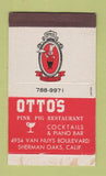 Matchbox - Otto's Pink Pig Restaurant Sherman Oaks CA