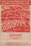 Matchbook Cover - Industrial Assoc San Fernando Valley Sherman Oaks CA 40 Strike