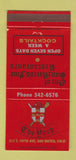 Matchbook Cover - The York San Mateo CA Restaurant 30 Strike