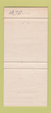 Matchbook Cover - Travelers Hotel Miami Springs FL 30 Strike