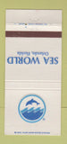 Matchbook Cover - Sea World Orlando FL 30 Strike