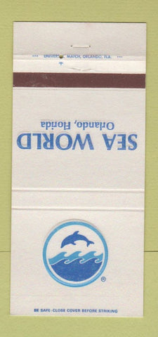 Matchbook Cover - Sea World Orlando FL 30 Strike